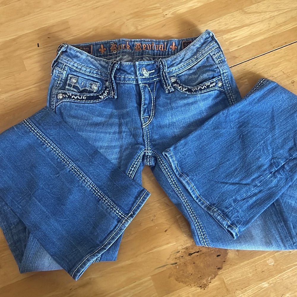 Rock Revival size 25 boot cut jeans